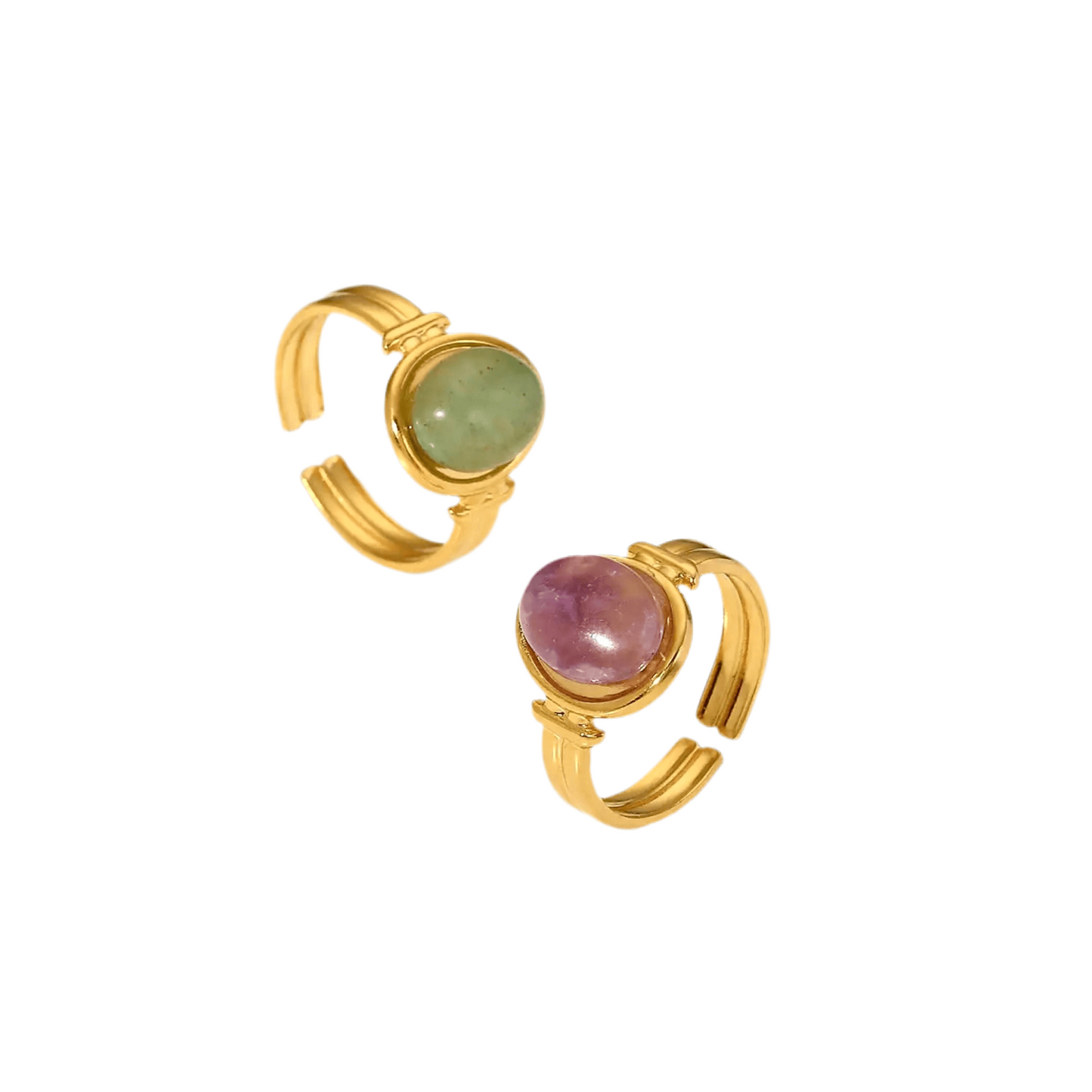 Alodia | Bague en acier inoxydable ajustable