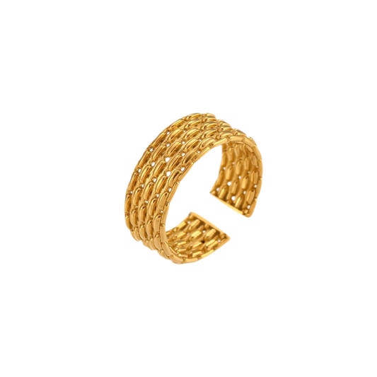 Amélie | Bague en acier inoxydable