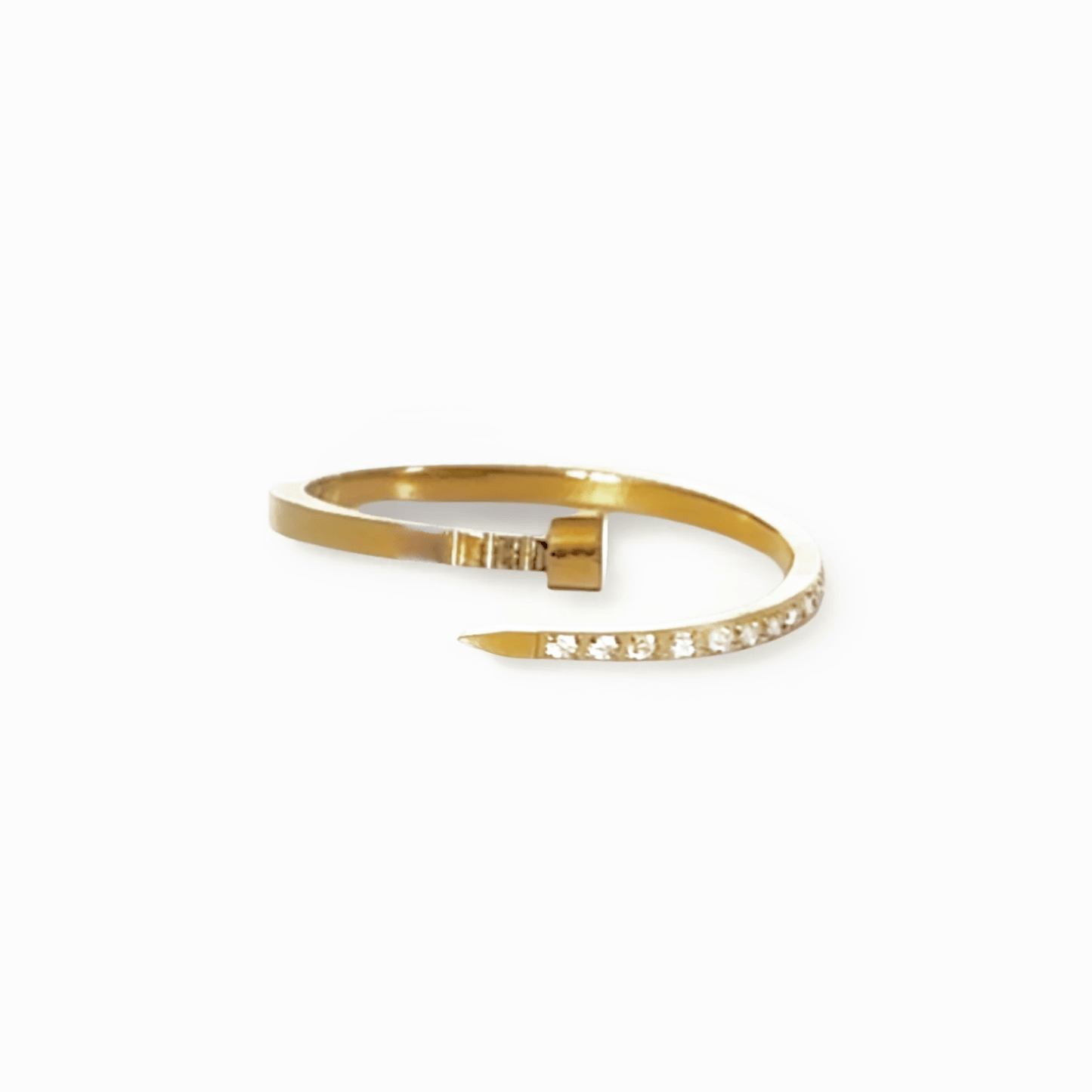 Bague clou acier inoxydable