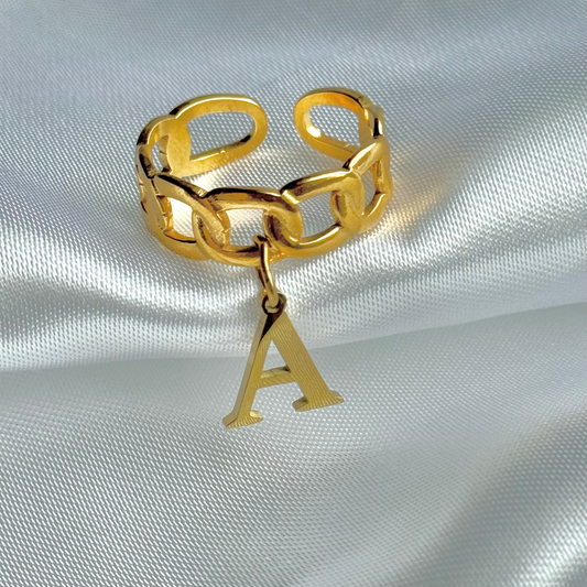 Bague personnalisée en acier inoxydable