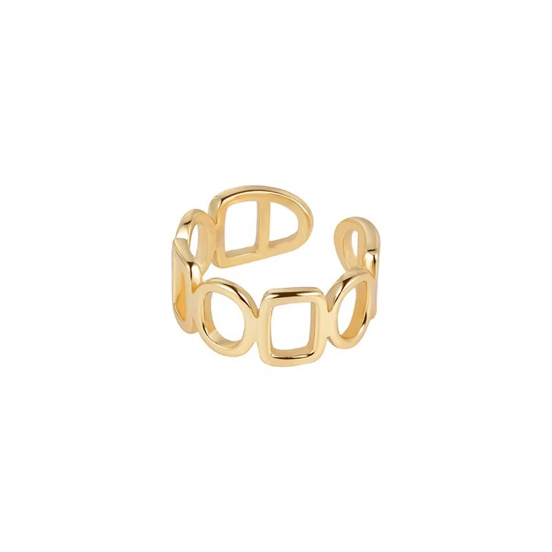 Caroli I Bague en acier inoxydable