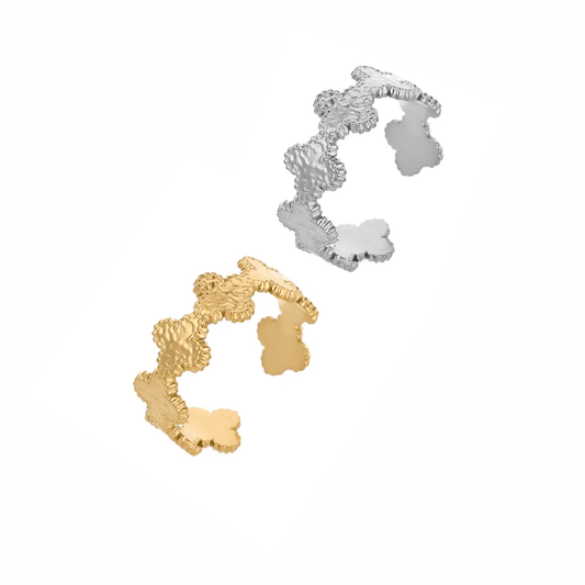 Emilia | Bague en acier inoxydable ajustable