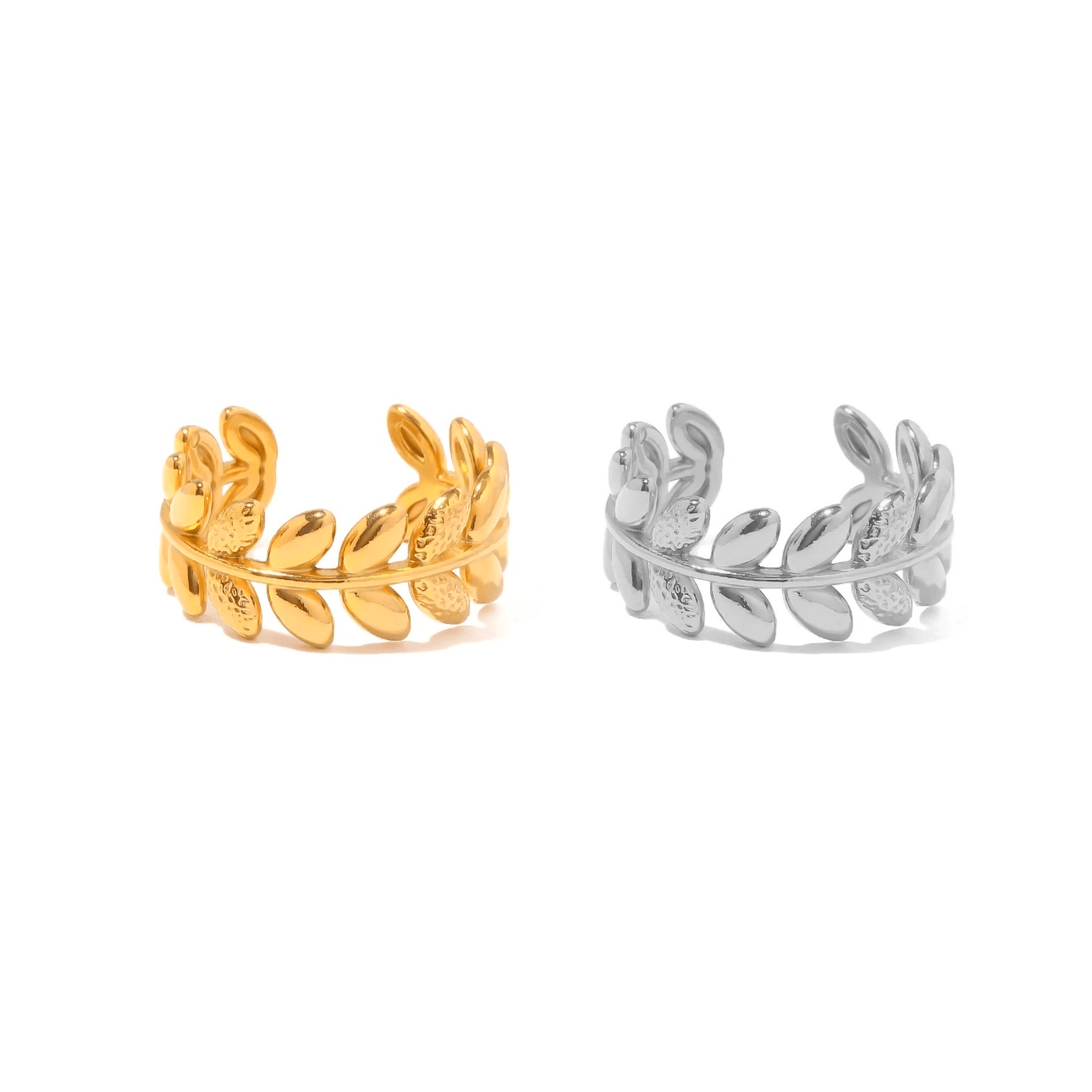 Ashley | Bague en acier inoxydable