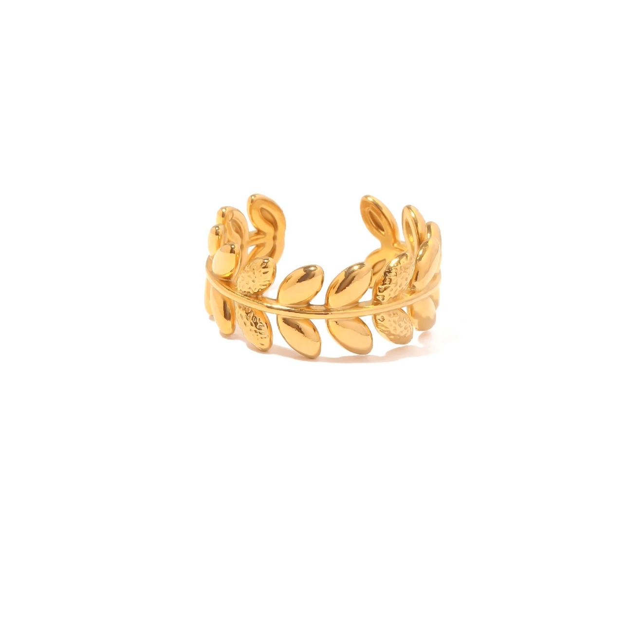 Ashley | Bague en acier inoxydable