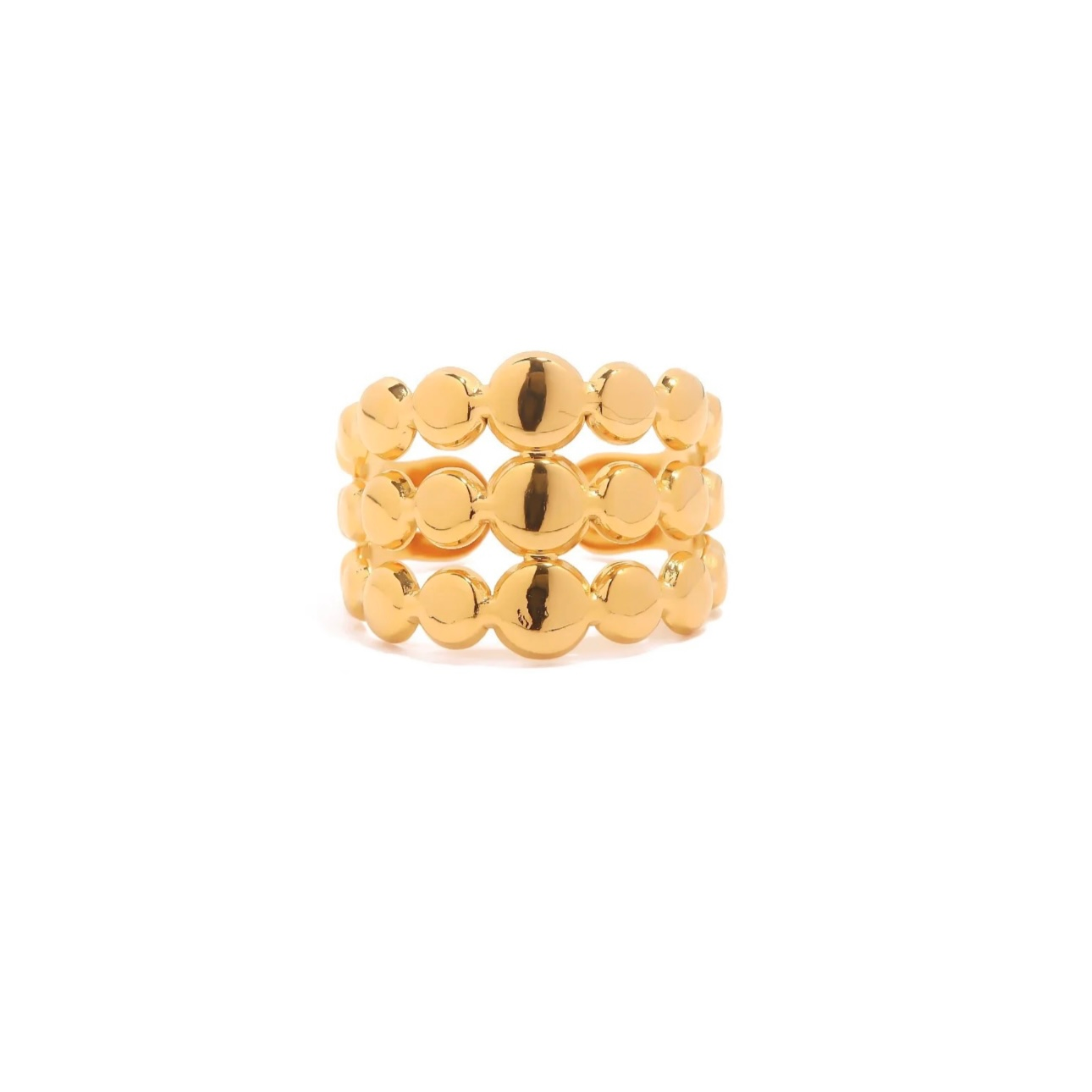 Allison | Bague en acier inoxydable ajustable