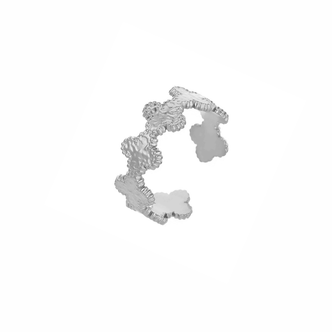 Emilia | Bague en acier inoxydable ajustable