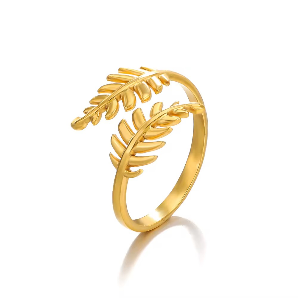 Alina | Bague en acier inoxydable