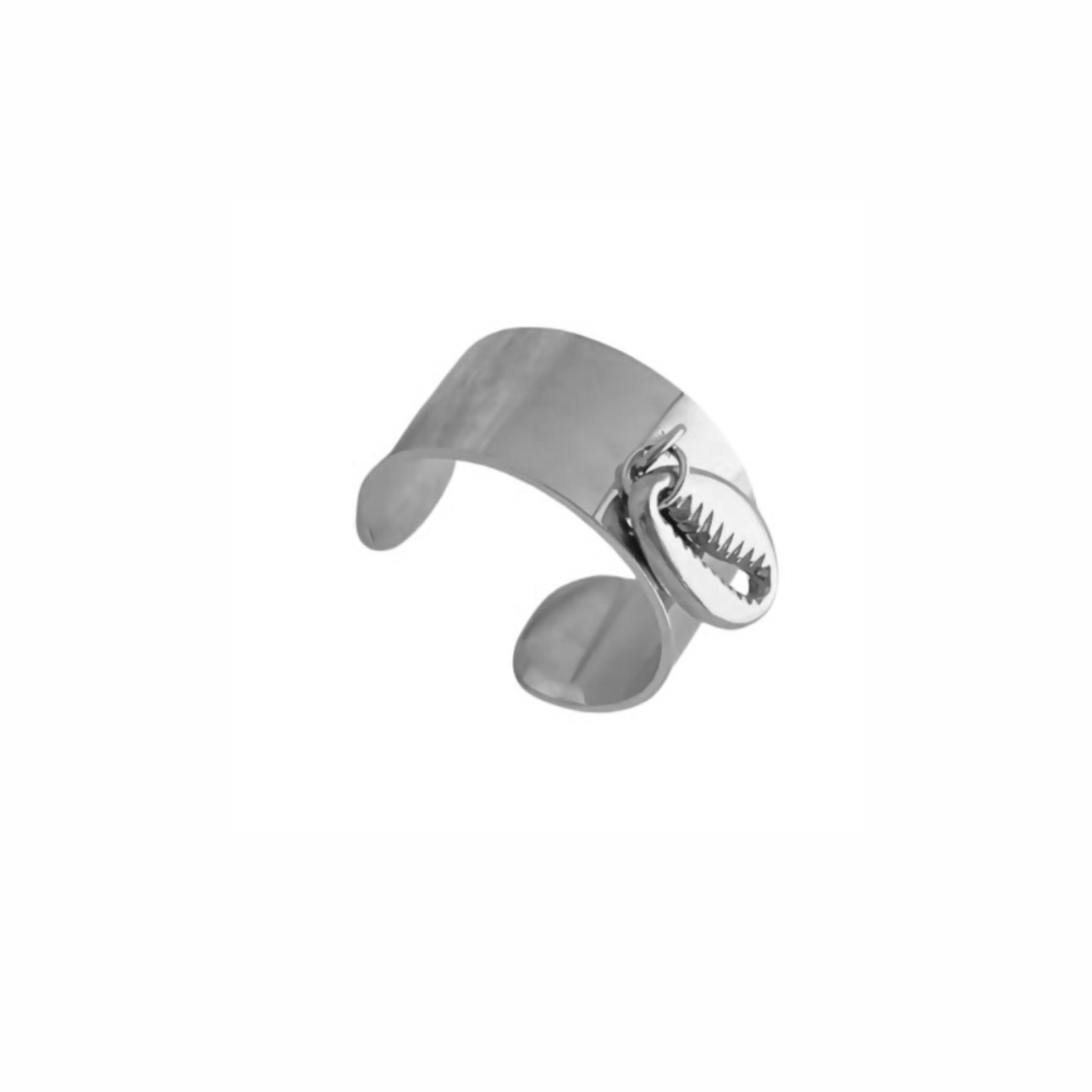 Kate | Bague breloque en acier inoxydable ajustable