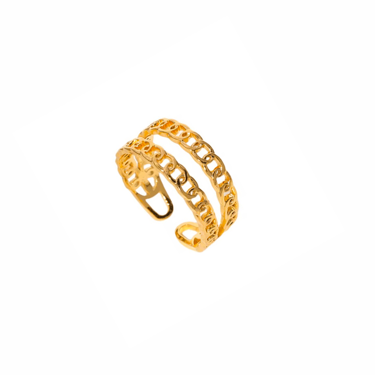 Joy I Bague en acier inoxydable ajustable