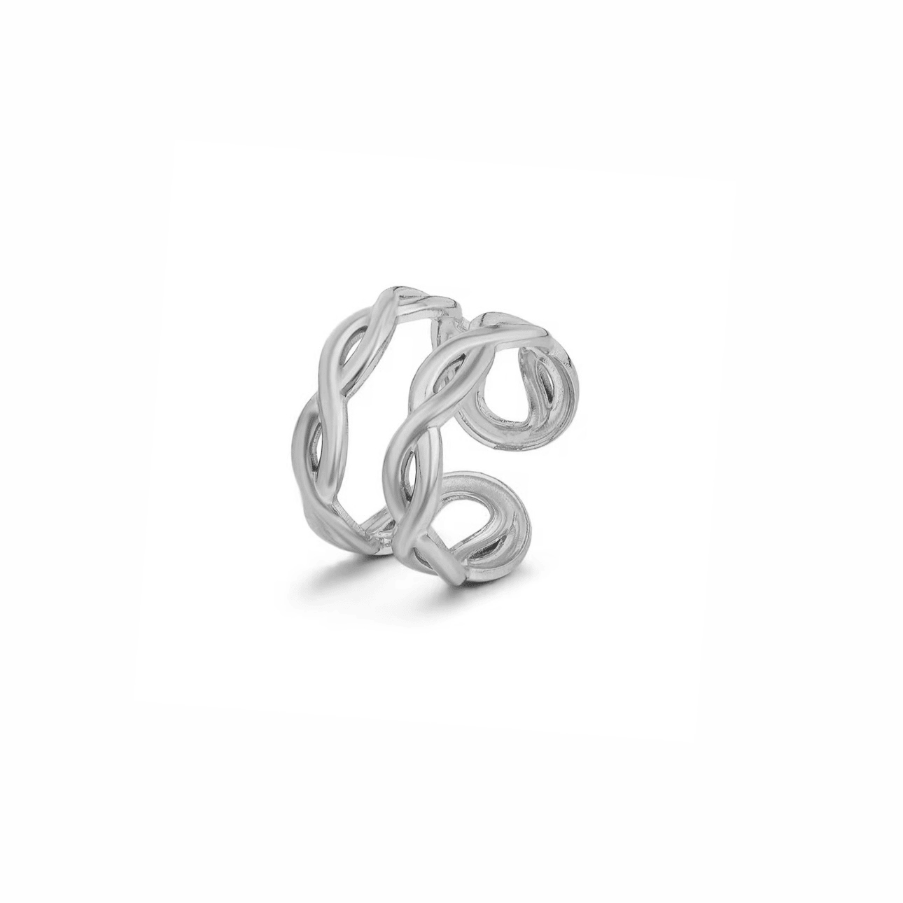 Merga I Bague en acier inoxydable ajustable