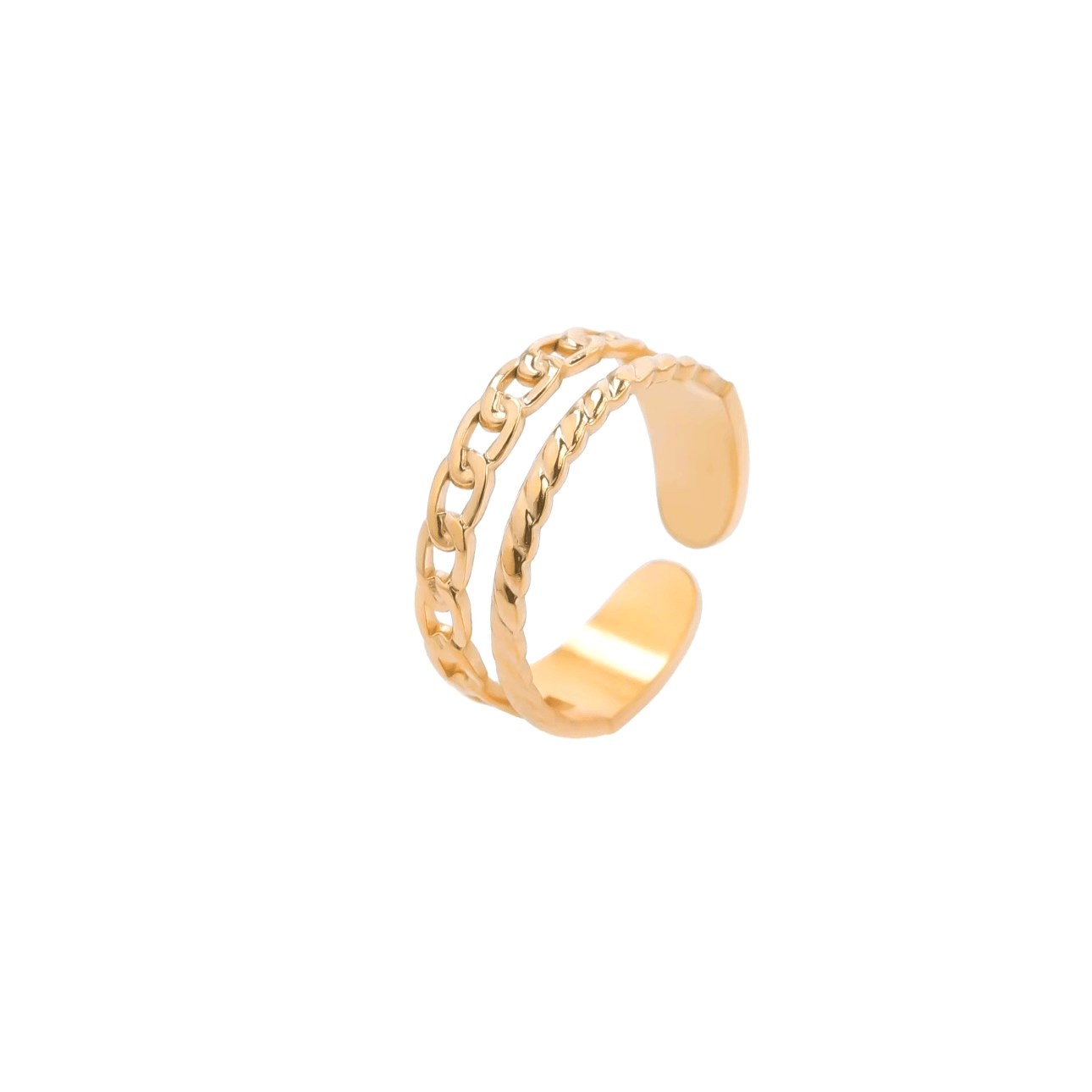 Ceti I Bague en Acier inoxydable ajustable
