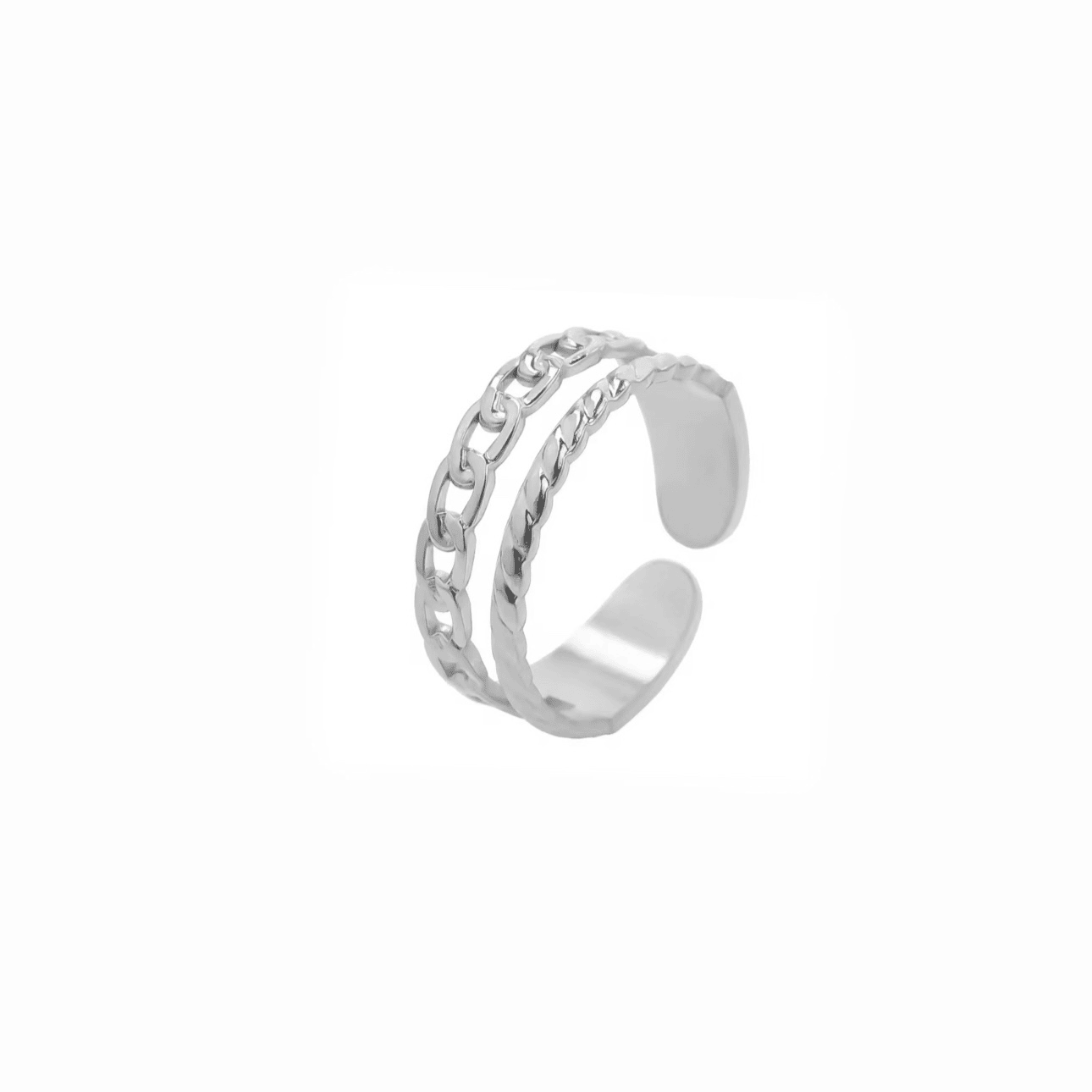 Ceti I Bague en Acier inoxydable ajustable