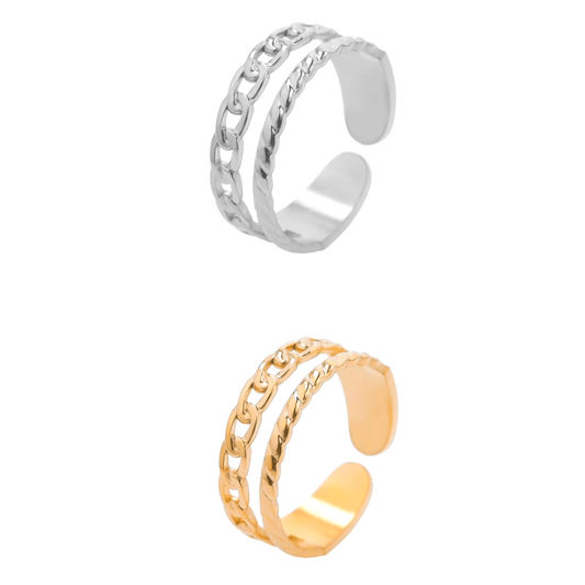 Ceti I Bague en Acier inoxydable ajustable