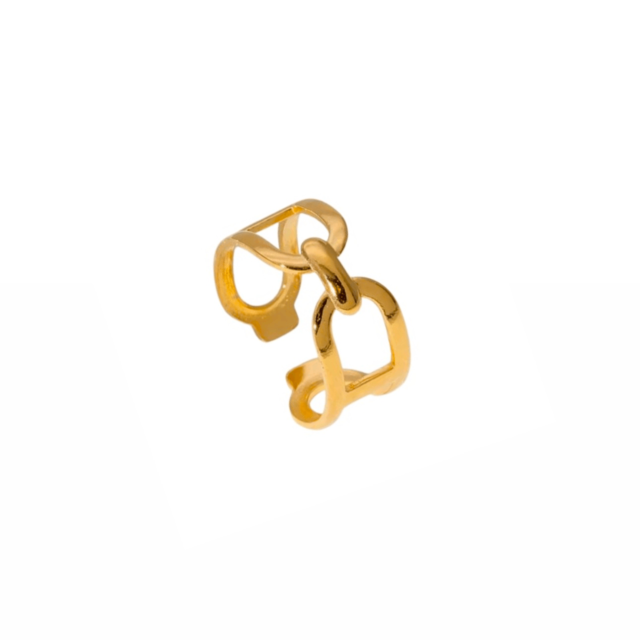 Hanna I Bague en acier inoxydable ajustable