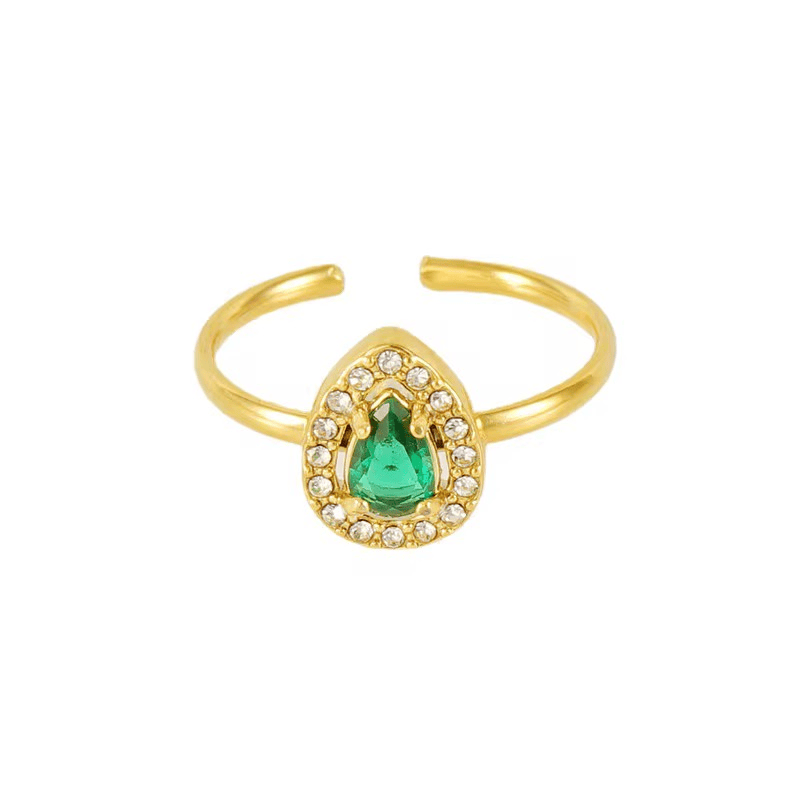 Bague en acier inoxydable ajustable pas cher