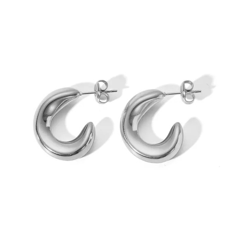 Vanessa | Boucles d’oreilles en acier inoxydable