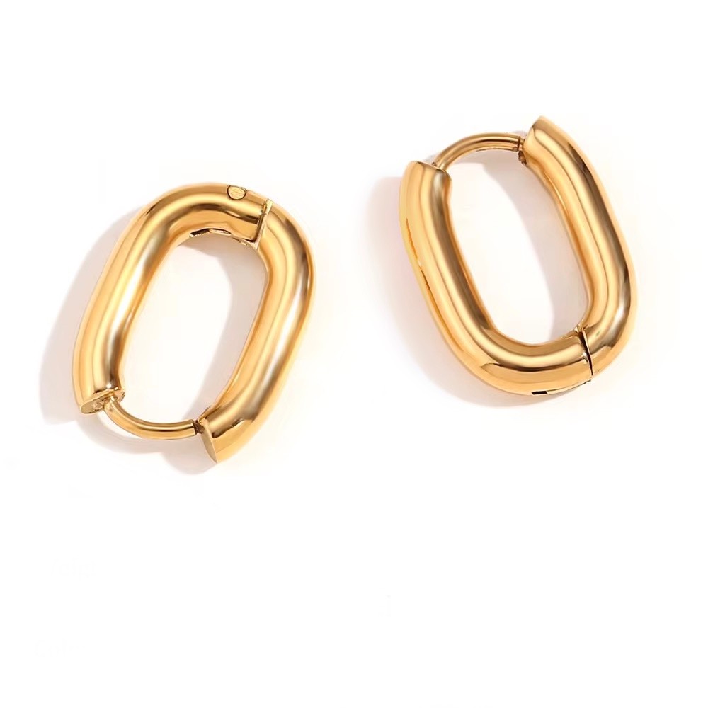 Soléa | Boucles d’oreilles en acier inoxydable