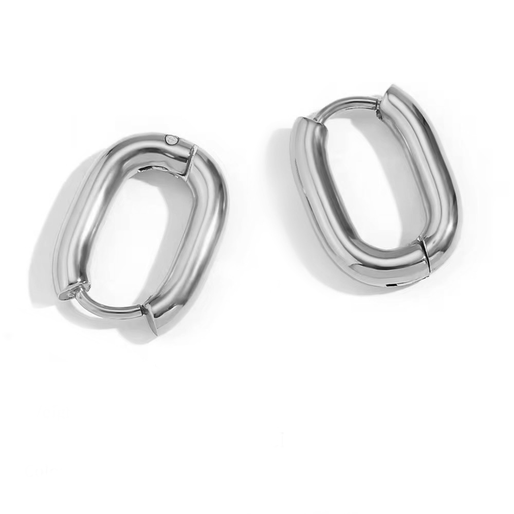 Soléa | Boucles d’oreilles en acier inoxydable