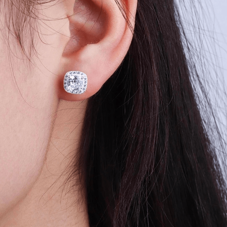 My diamond | Boucles d’oreilles en acier inoxydable