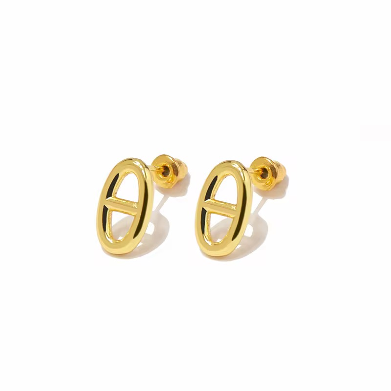Amanda | Boucles d’oreilles en acier inoxydable