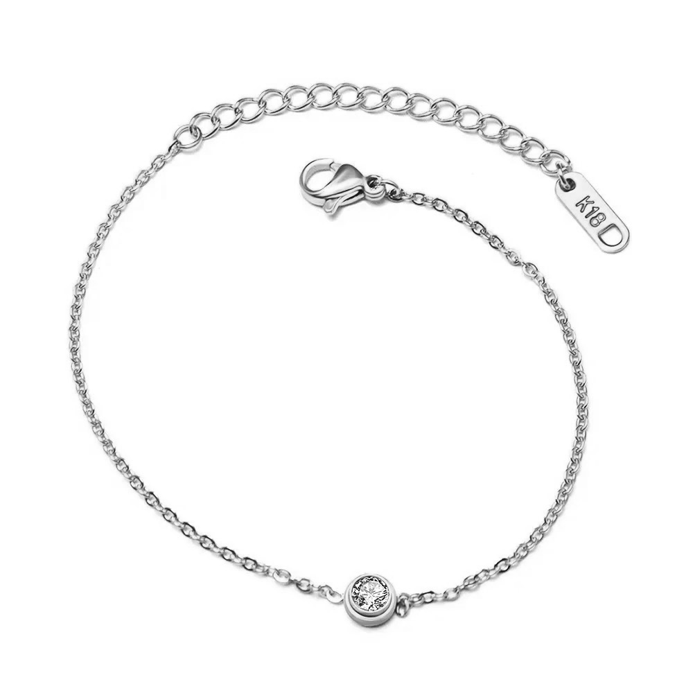 Bracelet en acier inoxydable ajustable