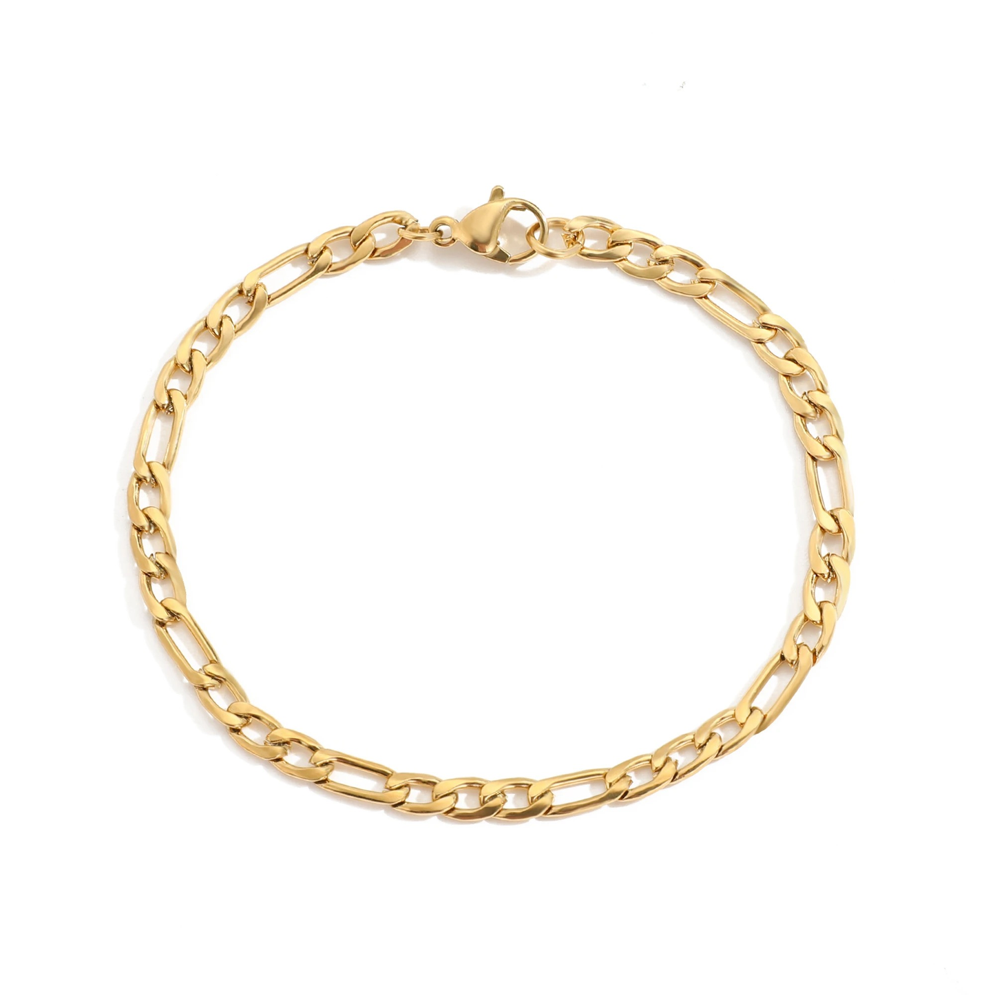 Bracelet maille acier inoxydable