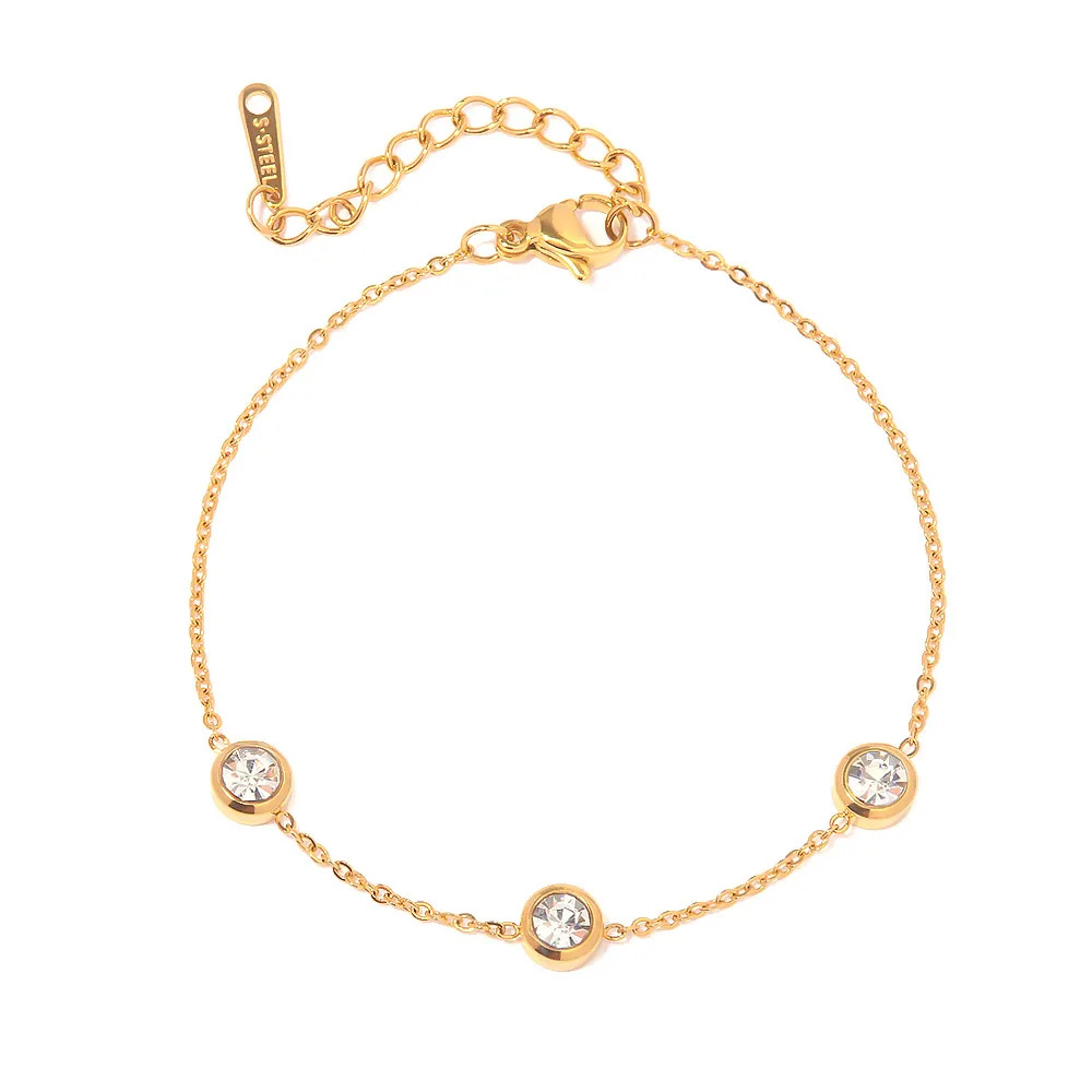 Bracelet en acier inoxydable ajustable