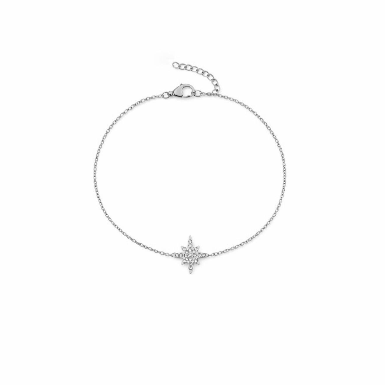 Bracelet étoile en acier inoxydable