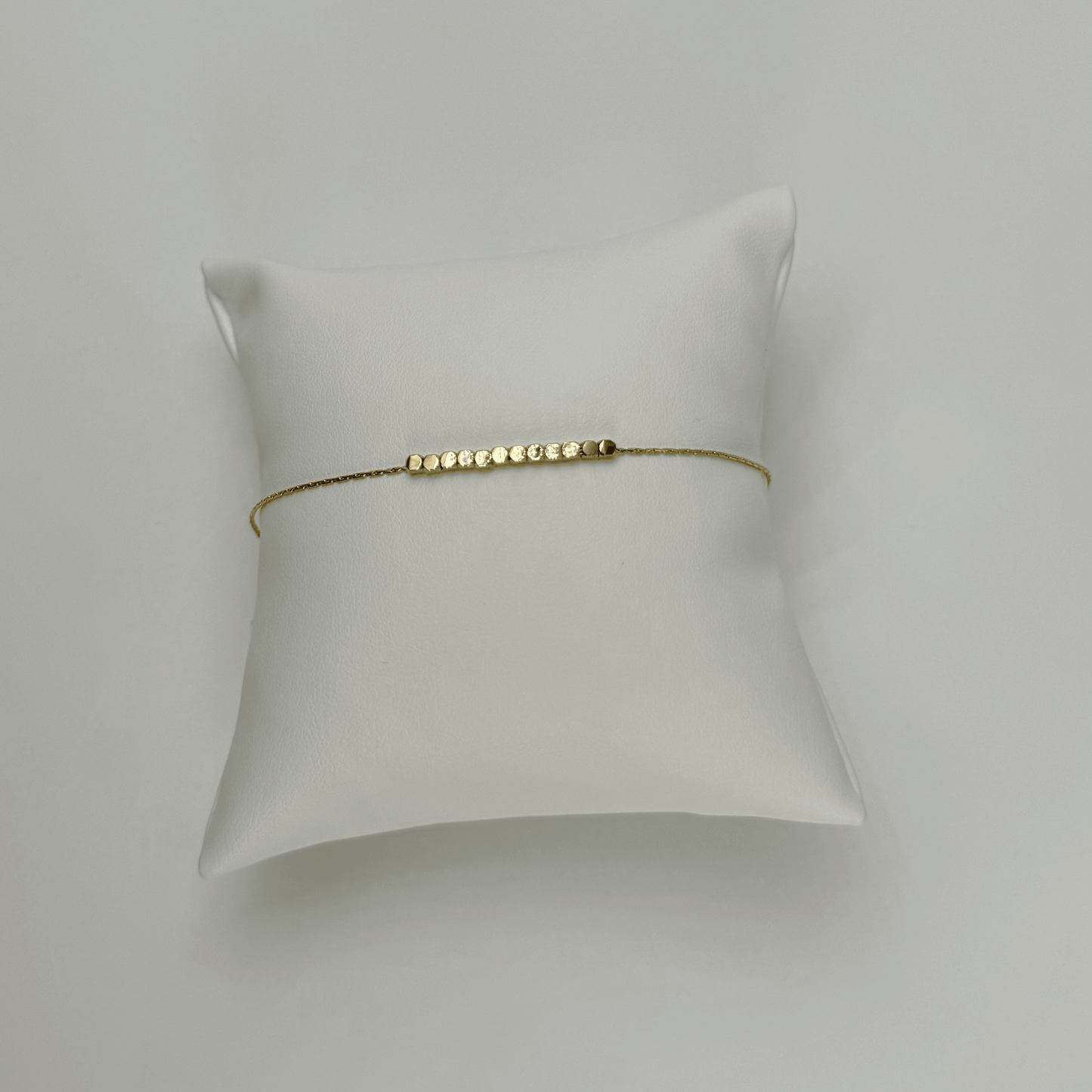 Bracelet en acier inoxydable doré fin cadeau femme pas cher