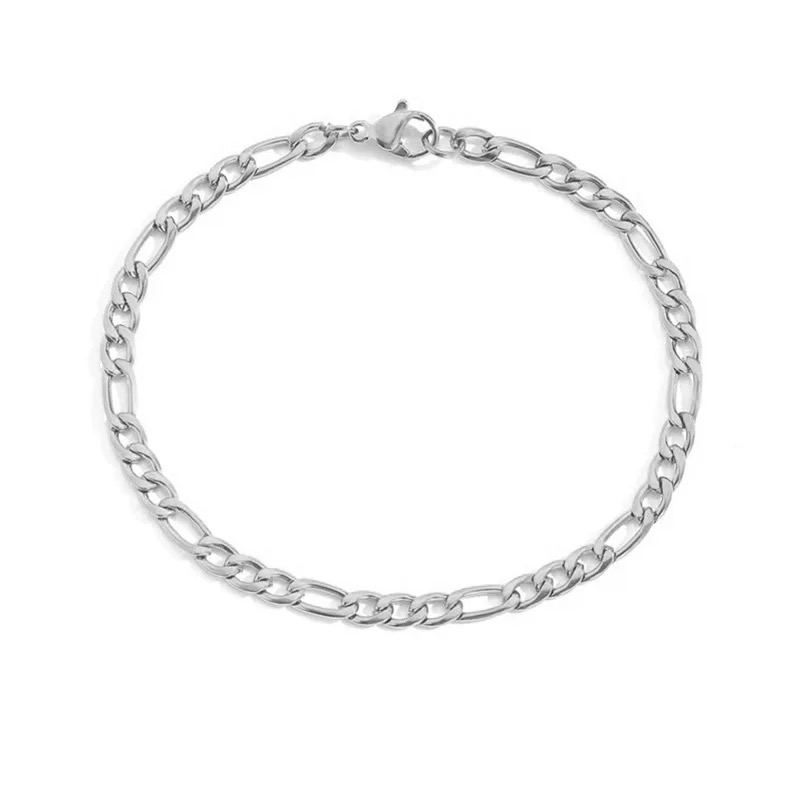 Bracelet maille acier inoxydable