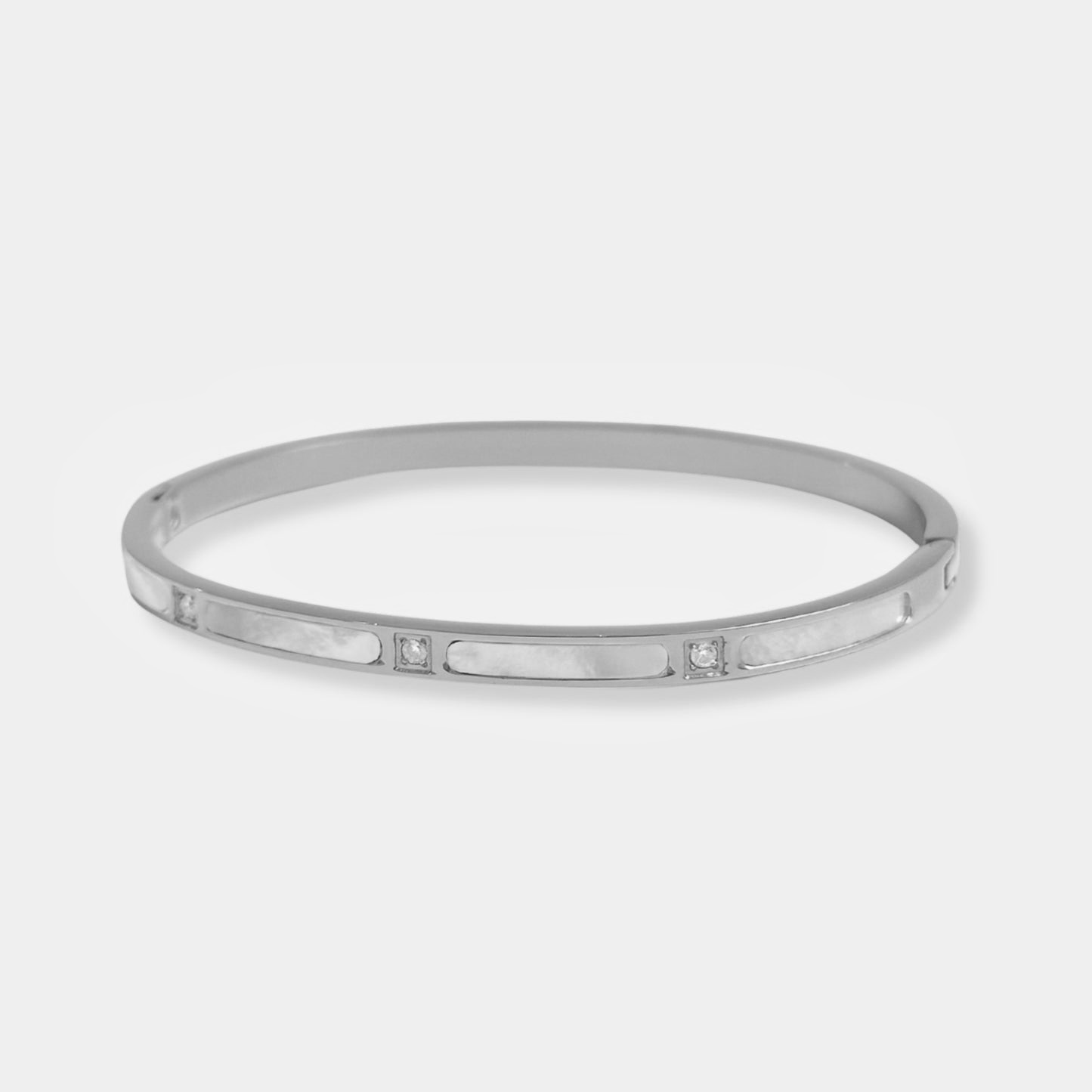 Bracelet jonc en acier inoxydable pas cher