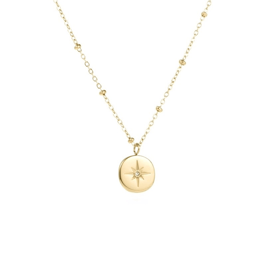 Céleste | Collier en acier inoxydable