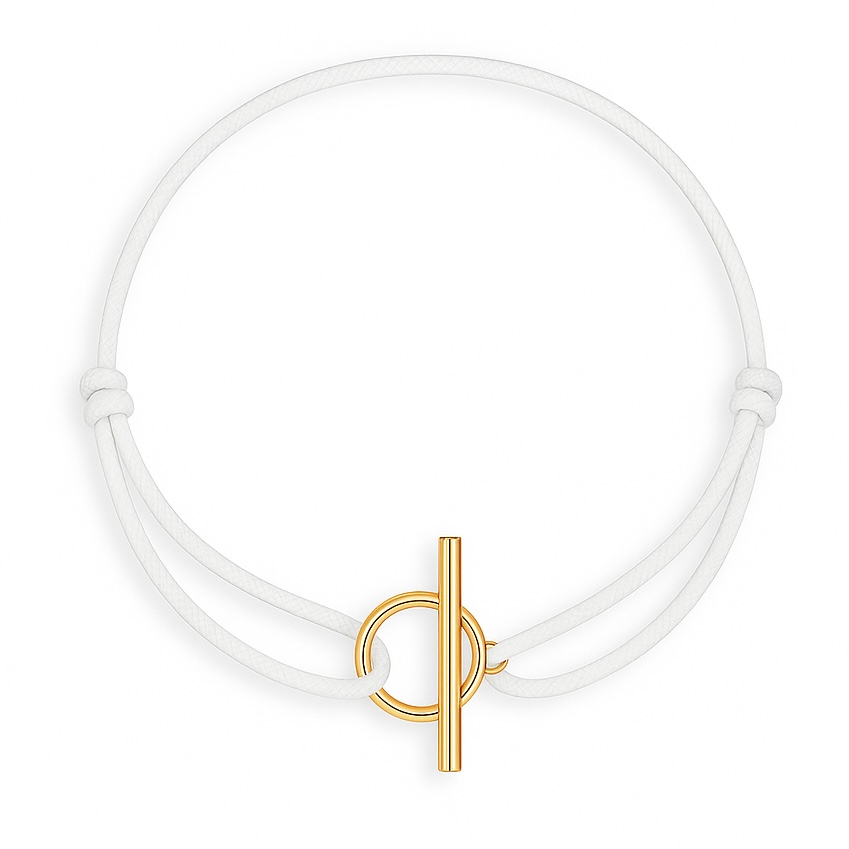 Collier cordon ras du cou breloque maille marine
