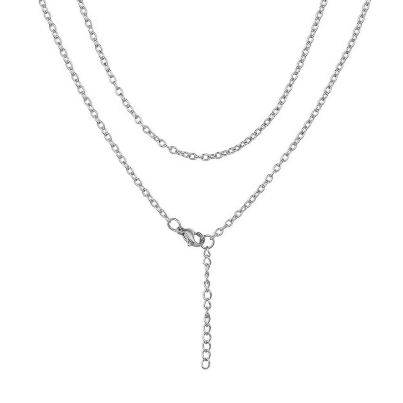 Collier chaîne en acier inoxydable