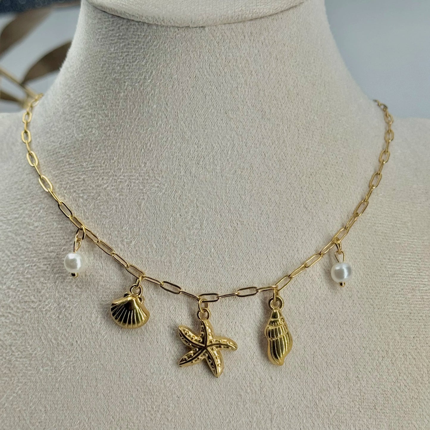 Collier Charms acier inoxydable