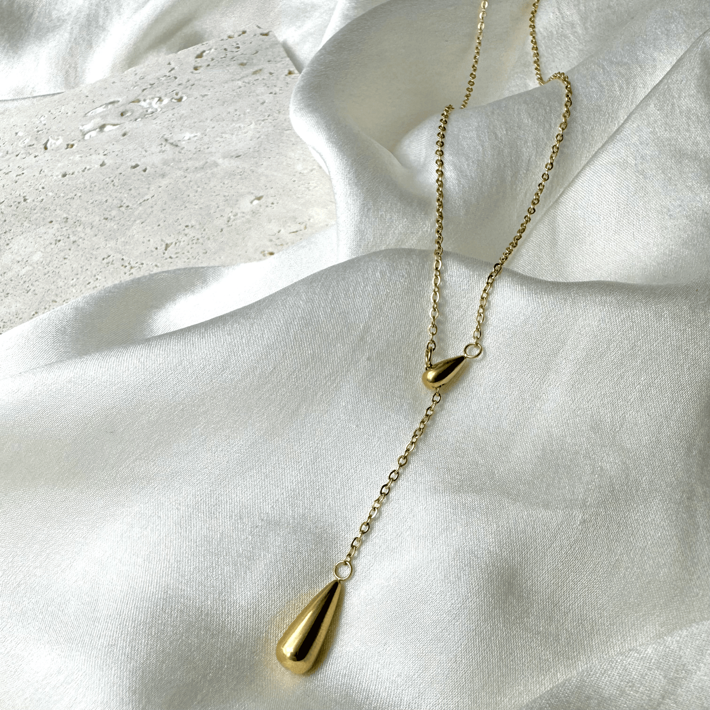 Collier en acier inoxydable ajustable doré pas cher cadeau