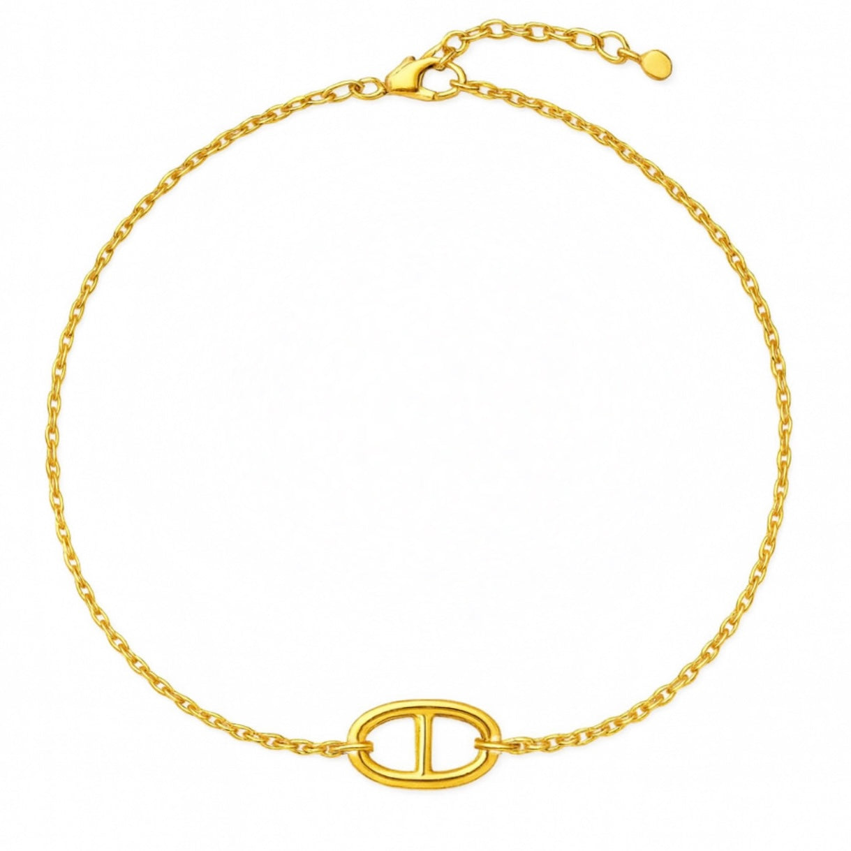 Collier maille en acier inoxydable