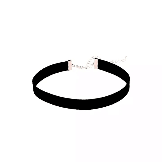 Collier ras du cou velour noir pas cher