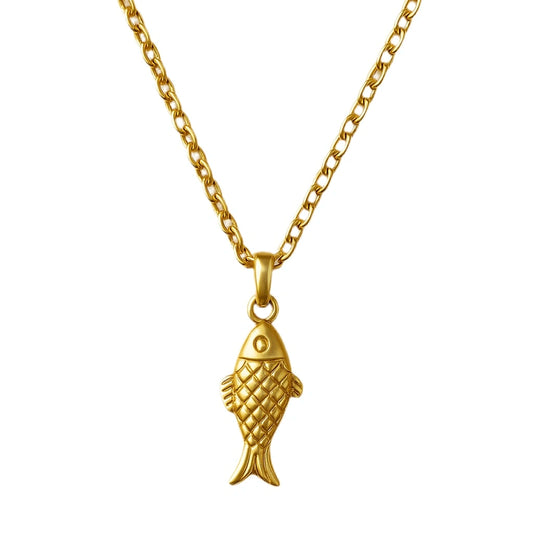Collier poisson acier inoxydable