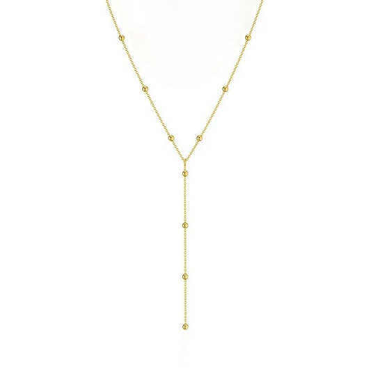 Natacha | Collier Y en acier inoxydable