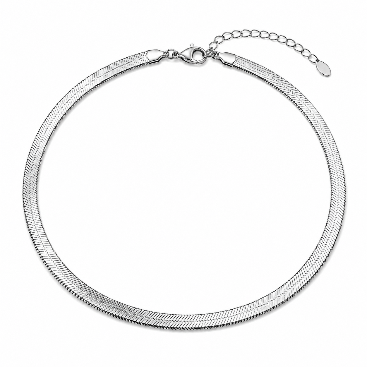 Collier serpent en acier inoxydable