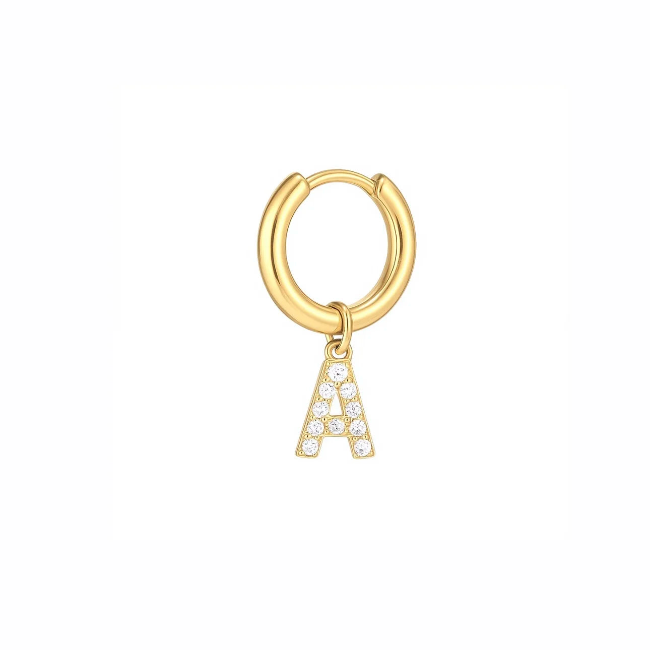 Mono boucle d’oreille ma lettre