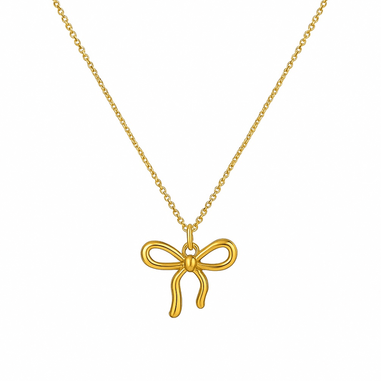 Collier noeud en acier inoxydable