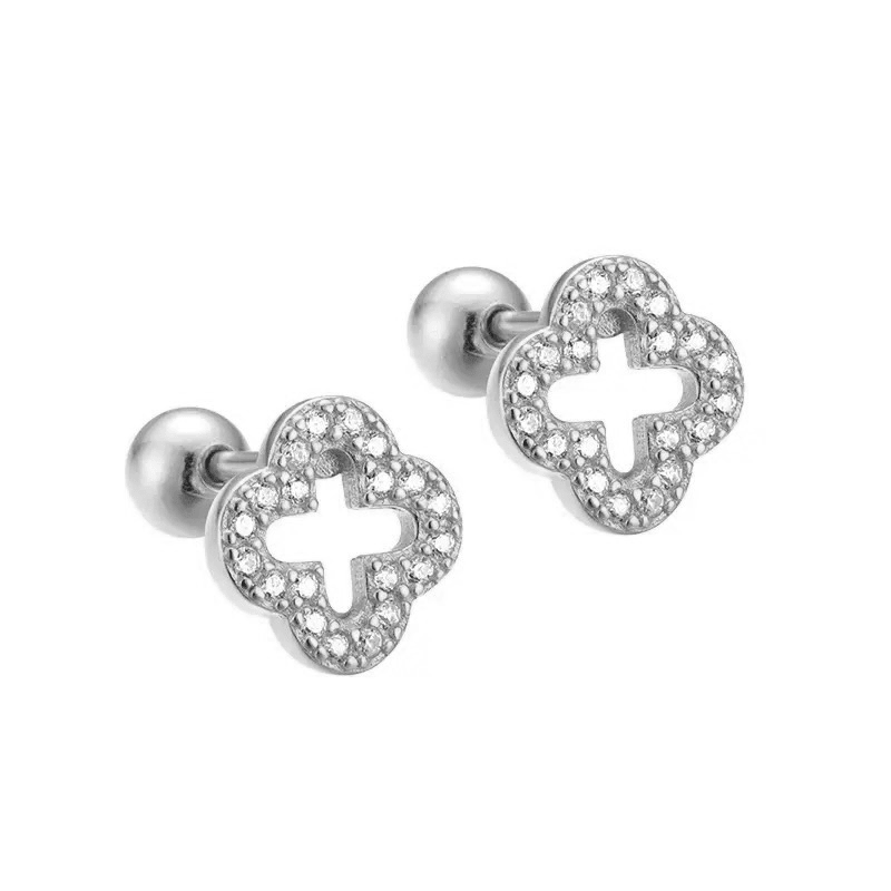 Piercing boucles d’oreilles en argent plaqué à l’or pas cher