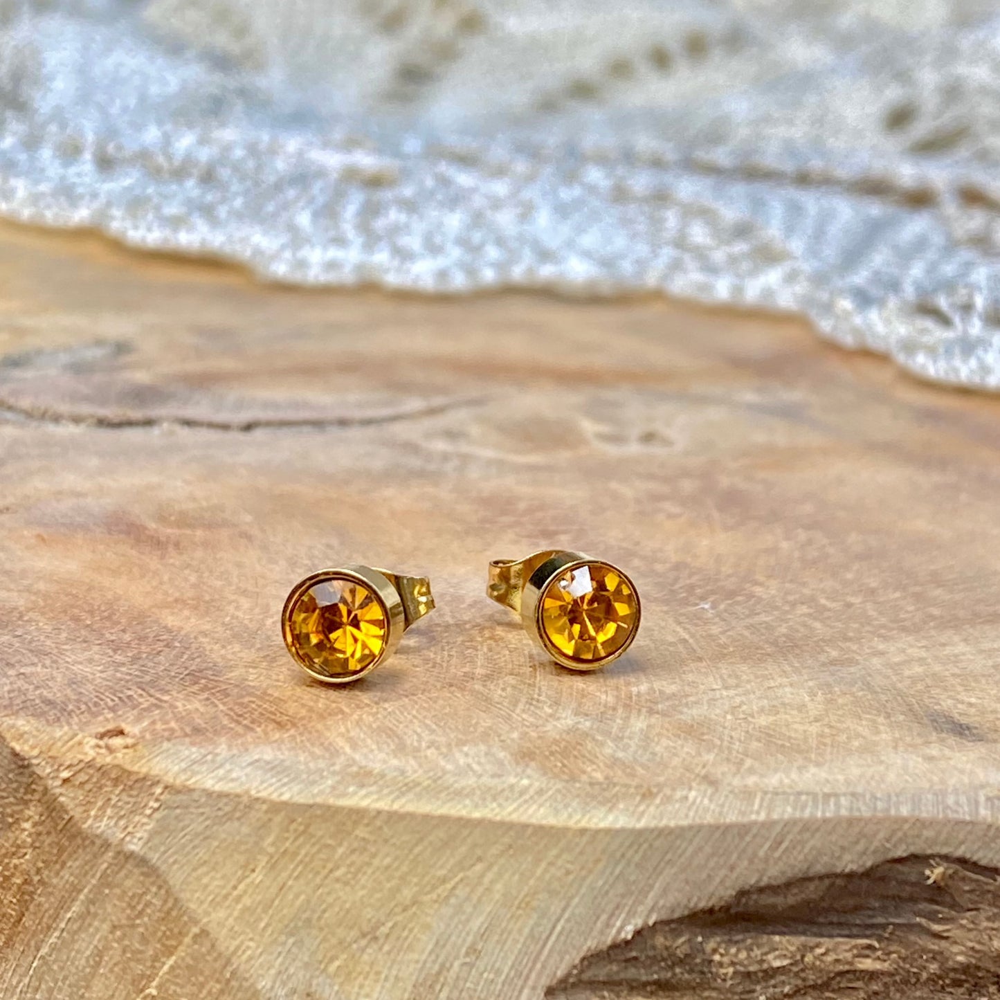 Maëva I Boucles d’oreilles en acier inoxydable