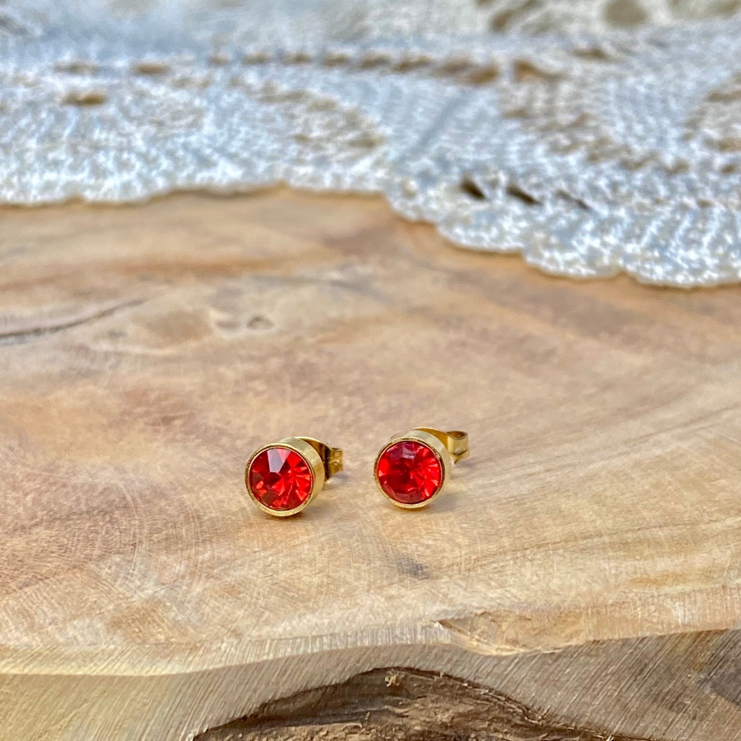 Maëva I Boucles d’oreilles en acier inoxydable