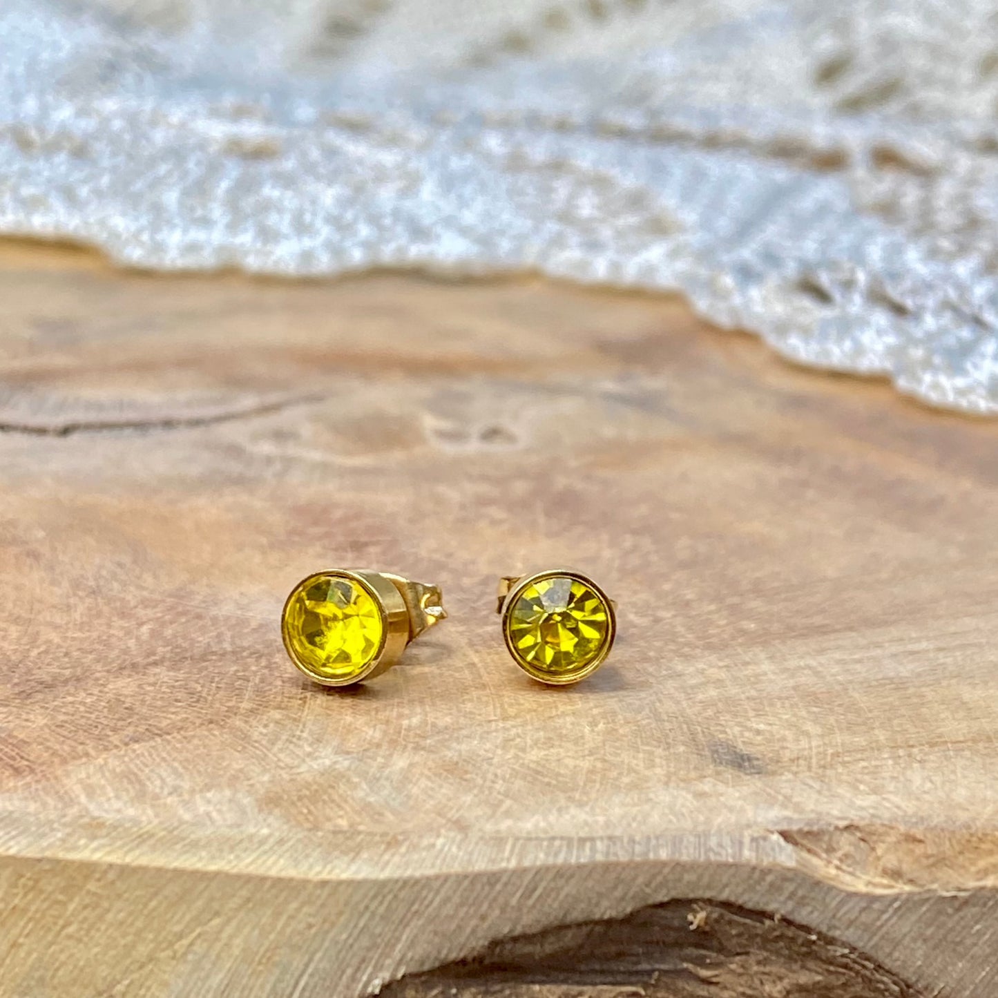 Maëva I Boucles d’oreilles en acier inoxydable