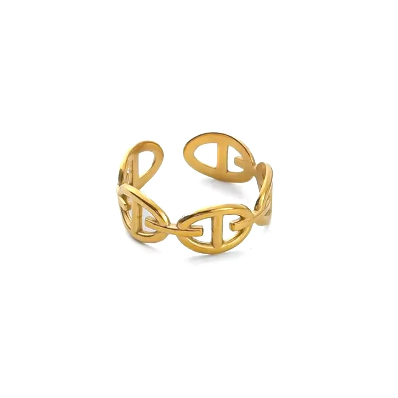 Bague cd en acier inoxydable ajustable 