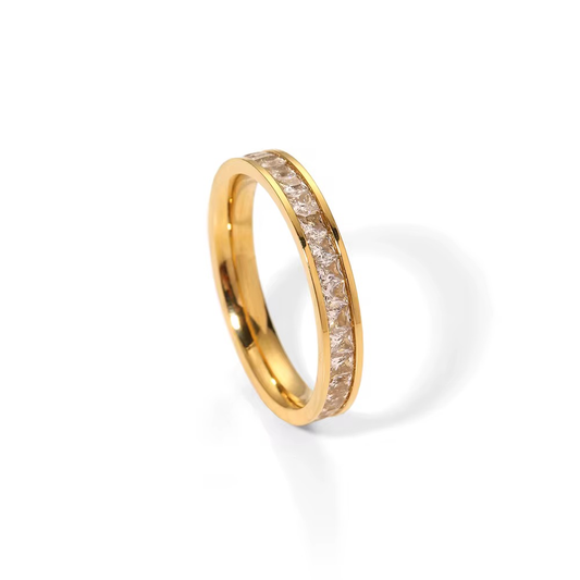 Amoureuse | Bague en acier inoxydable