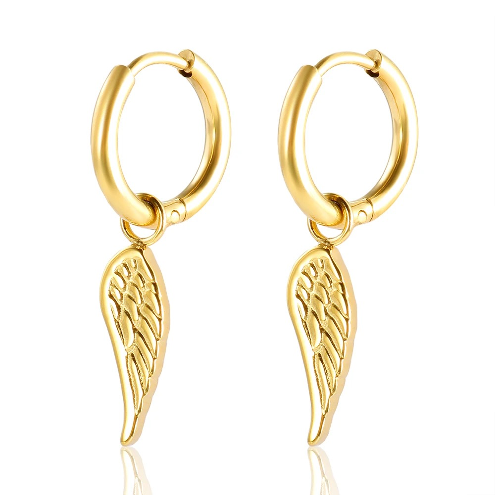 Angele | Boucle d’oreilles en acier